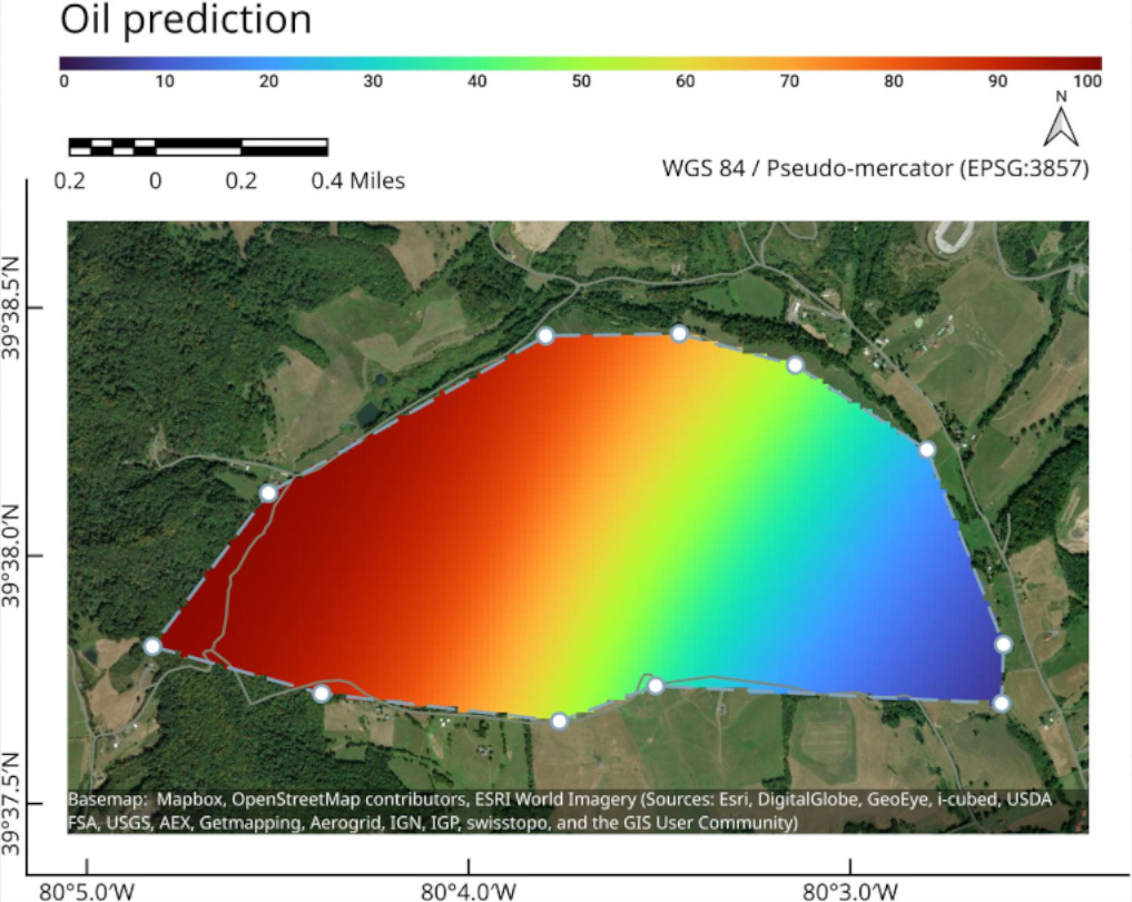 Oil & Gas Prediction Map